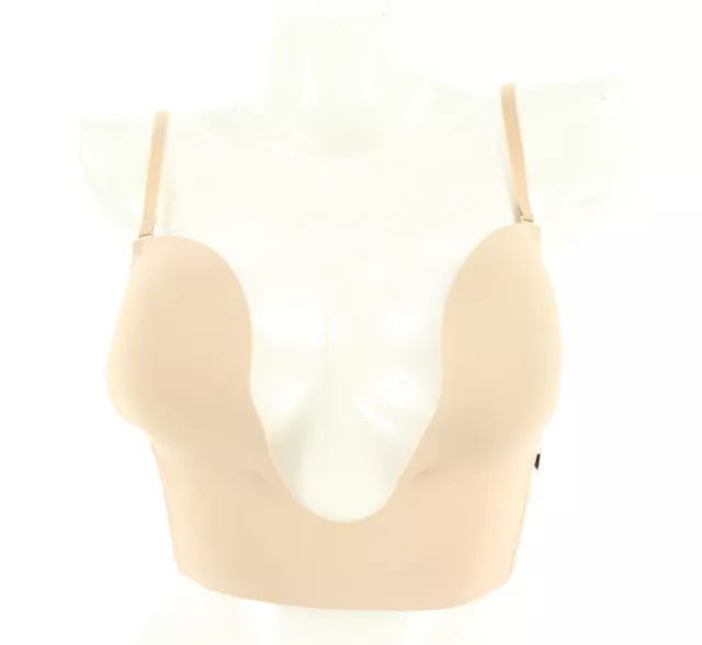Womens Fashion Forms Ultimate Boost Gel Boosting Nude Bra 34B Lingerie  Underwear