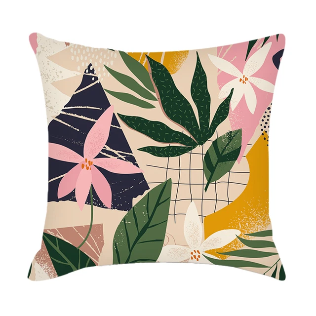 Cushion Case Dustproof Breathable Hidden Closure Cushion Cover Compact