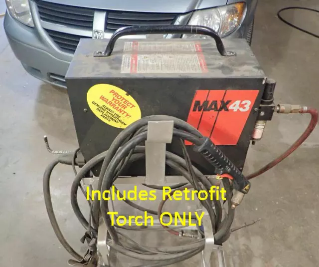Retrofit Replacement Plasma Cutter Torch to FIX REPAIR Hypertherm® MAX43 PAC121