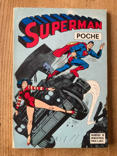 Superman Poche Bimestriel Numero 10 Sagedition 12/1977