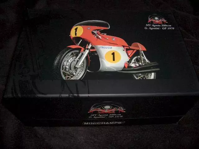 1/12 Minichamps Mv Agusta 500Ccm G.Agostini Gp1970 Giacomo Agostini