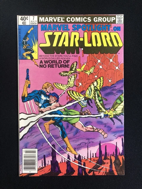Marvel Spotlight #7 2nd Full App of Star Lord in Comics 1980 GOTG Nice Copy MCU