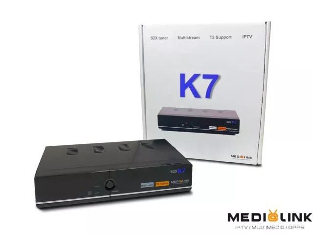 Receiver Sat Empfang Medialink Smart HOME K7 S2X T2 C Multistream Combo