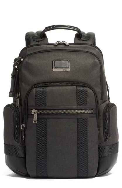 New Tumi Alpha Bravo Nathan Backpack – Gray * 232693GT3  GREY