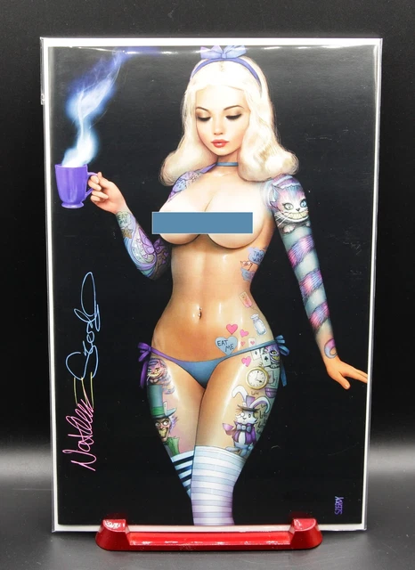 ZIRTY GIRLZ #3 Signed Alice Risque Nathan Szerdy TATTOO COSPLAY