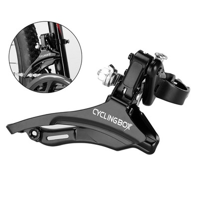In buonissima condizione RARO Campagnolo Centaur Rosso & Nero Anteriore Mech 10 velocità 