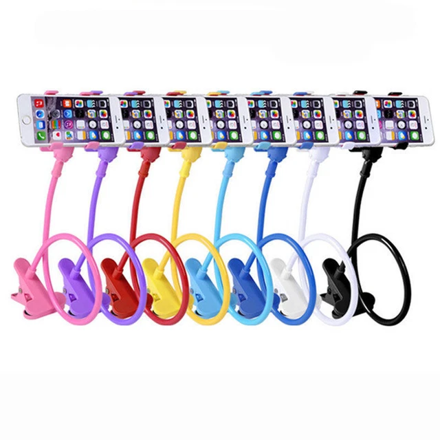 360º Rotating Bed Desktop Car Stand Mount Holder For iPhone Cell Phone GPS AB08
