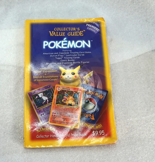 Pokemon Collectors Value Guide Premiere Edition FOR SALE! - PicClick UK