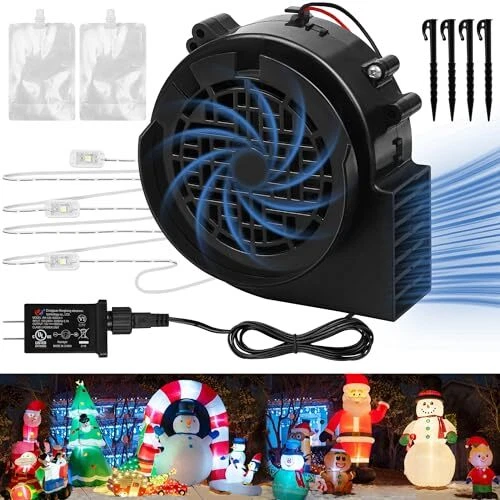 1.2A CHRISTMAS INFLATABLES Fan Blower Replacement Air Fan Blower with 1