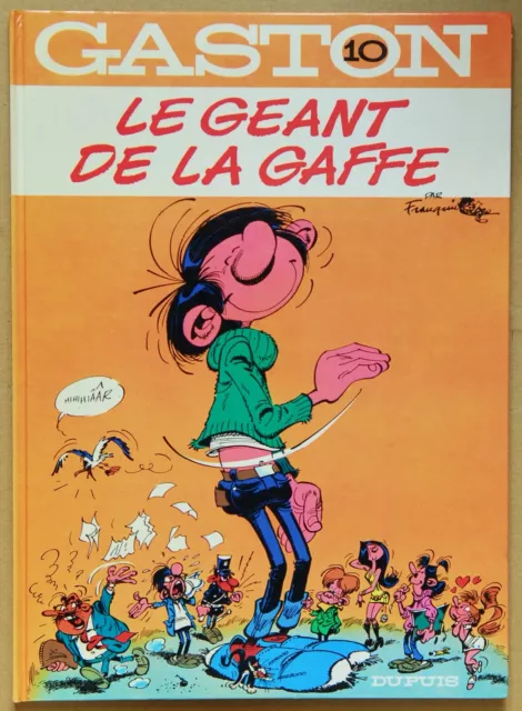 Gaston Lagaffe - Tome 10 - Le Geant De La Gaffe - Franquin - Dupuis - 1985 - Tbe