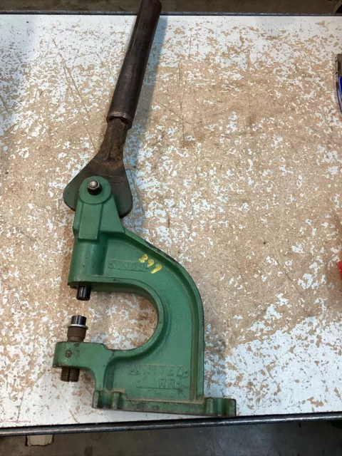 United Carr M369 Custom Press Punch Green