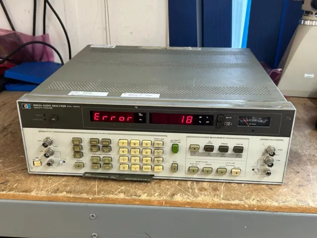 HP 8903A Audio Analyzer 20Hz-100KHz (R4)