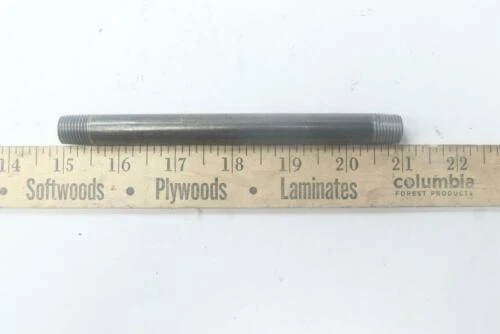 Beck Pipe Nipple Schedule 40 Black 1/4" x 6" 330007204