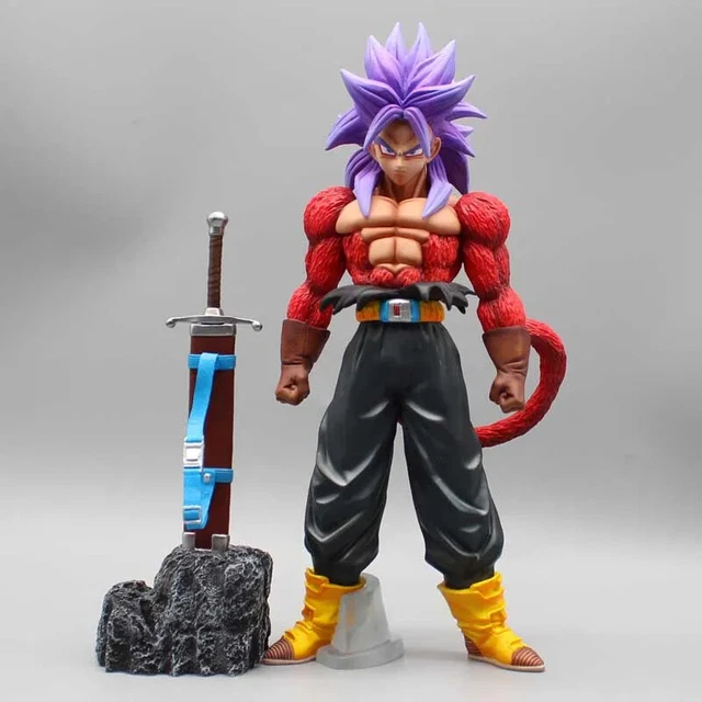 TRUNKS SSJ4 SUPER SAIYAN Figurine Dragon Ball Z Statue du Futur Kid