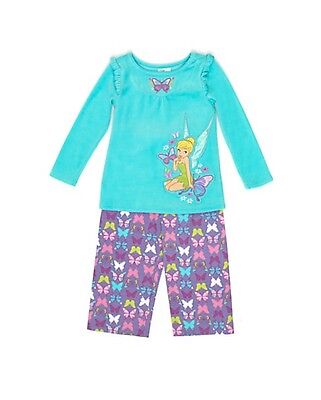 New Disney pj Age 5-6 cm up to 116 cm Fairies Velour Pyjamas/ Tinkerbell/luxury