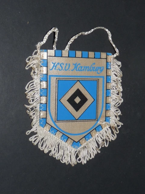 Football Fanion Years 1980 Germany Rfa Hsv Hamburg Hamburg Rothosen Dino