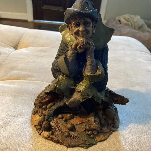 Cairn Studios Tom Clark Wizard Halley 1988 #5050 9” Tall Vintage Rare Statue