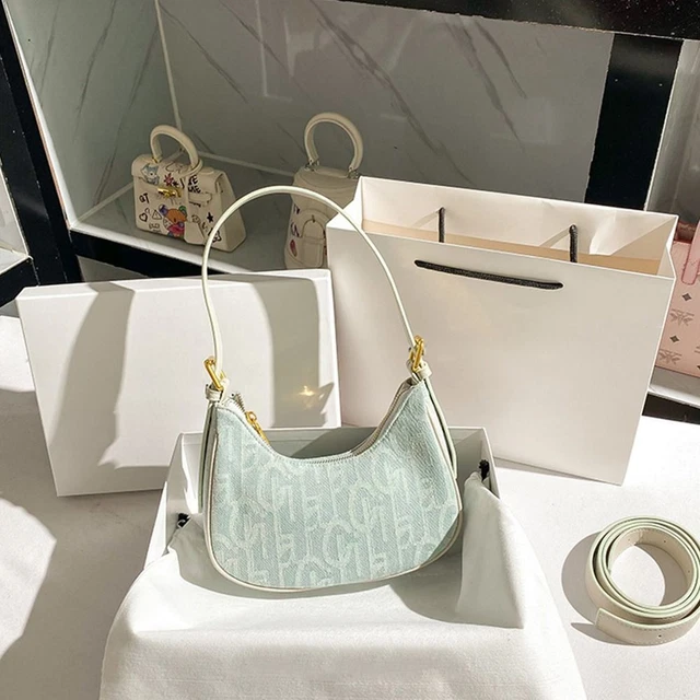 à bandoulière Sac d'épaule Sac d'été Sac demi-lune sous les bras Sacs à main