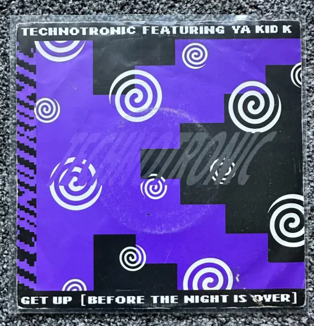 TECHNOTRONIC FT. YA KID K | Get Up (Before The Night Is Over) - 7" Vinyl Record