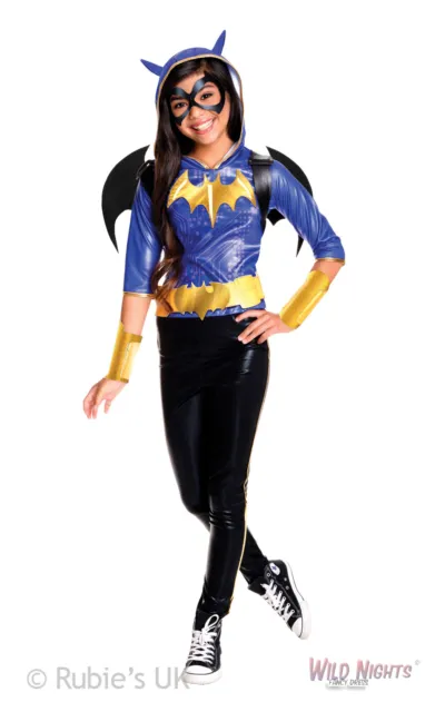 DC Superhero Girls Deluxe Batgirl Fancy Dress Costume