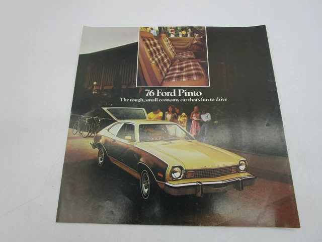 Vintage Car Dealership Advertising Brochure *1976 FORD PINTO*
