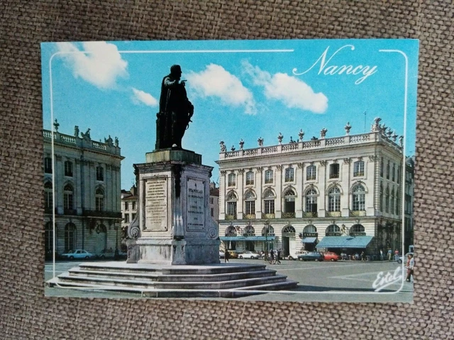 Cpsm Cpm Nancy Place Stanislas & Stanislas Leczinsky Statue
