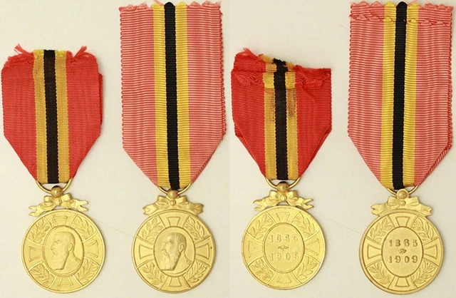Médaille Valeur Et Discipline Avec Sa Miniature – Décoration Française