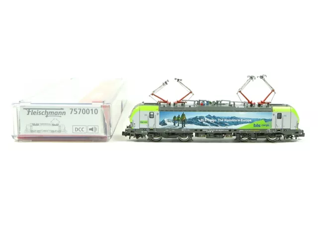 Fleischmann N DCC sonido digital BLS locomotora eléctrica Re 475 nueva 7570010 embalaje original 2