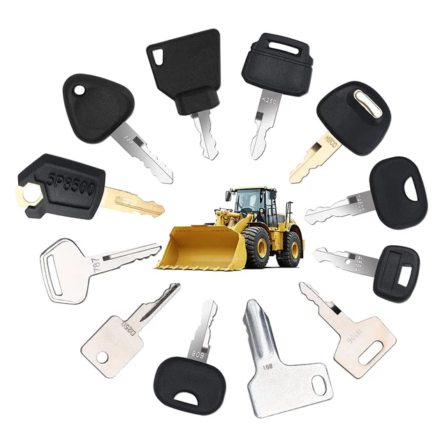 MASTER PLANT KEY 14603 Pelle Pelle JCB, Tracteur, Chariot élévateur, Manitou, Bomag, Volvo EUR 3 - Foto 13