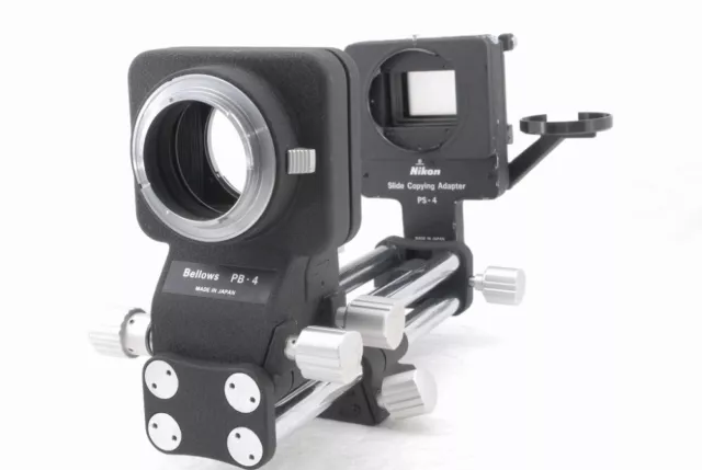 Nikon PB-4 Bellows Focusing Attachment w/Slide Copying Adapter PS-4 *FB4421