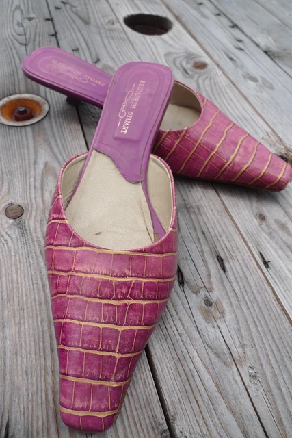CHAUSSURES MULES NU PIEDS Elizabeth Stuart comme NEUF P 41