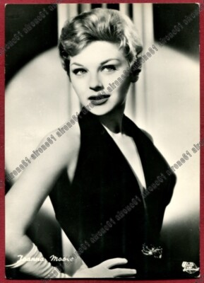 JOANNA MOORE 02 ATTRICE ACTRESS ACTRICE CINEMA MOVIE STAR Postcard REAL