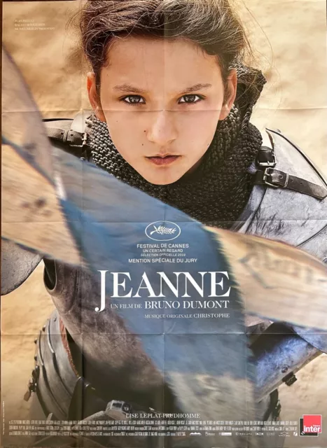 Affiche Cinéma JEANNE 120x160cm Poster Bruno Dumont  Lise Leplat Prudhomme D'ARC