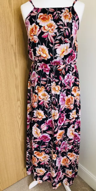 ALISHA CHLOE Maxi Dress Leopard Print Size Small 11.00