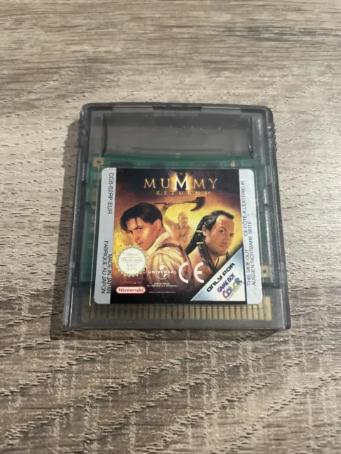 The Mummy Returns Nintendo Game Boy Color