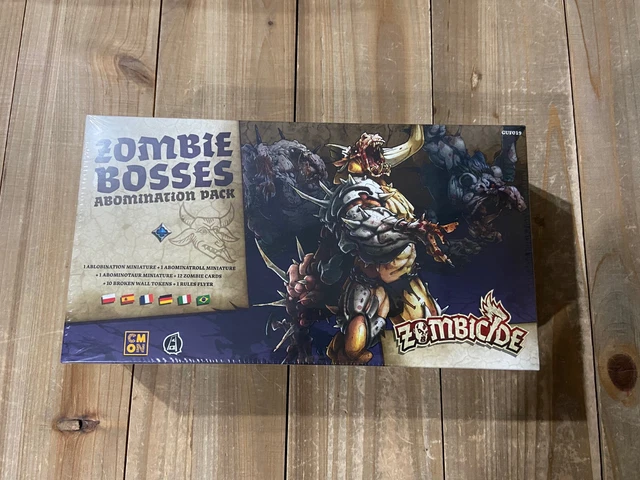 Pack De Monstres Réguliers Zombicide Black Plague - German/Zombie Boss Box - Occasion