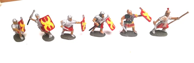 Plats d'étain Guerriers de l'antiquité 12 scythes - Zinnfiguren - Flat tin