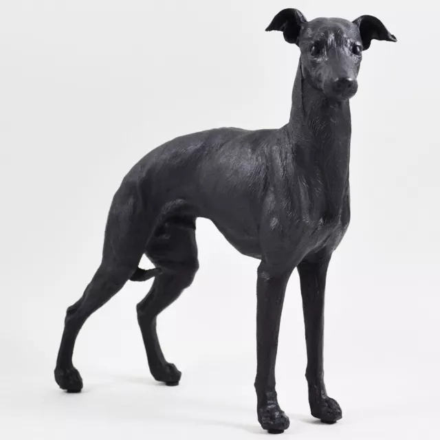 Standing Greyhound Figurine Statue Resin Sculpture Dog Ornament NEW IN