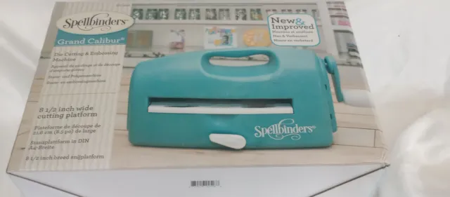 Spellbinders Grand Calibur NIB Die Cutting Embossing Machine