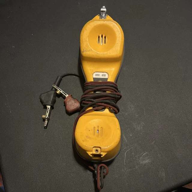 Fluke Networks Ts44 Pro Lineman Butt Telephone Test Handset Clip