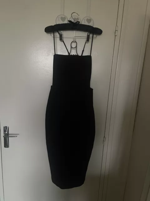 Superbe robe neuve très chic noire BCBG Maxazria taille 34/36