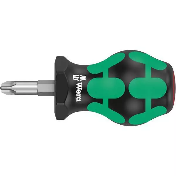 Wera 350 Ph Stubby 05008852001 Cacciavite A Croce 3 Lunghezza Della Lama 25