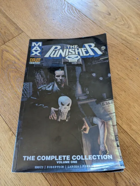 The Punisher Max Tpb Volume 1 Complete Collection / Born 1-4 Ennis Larosa