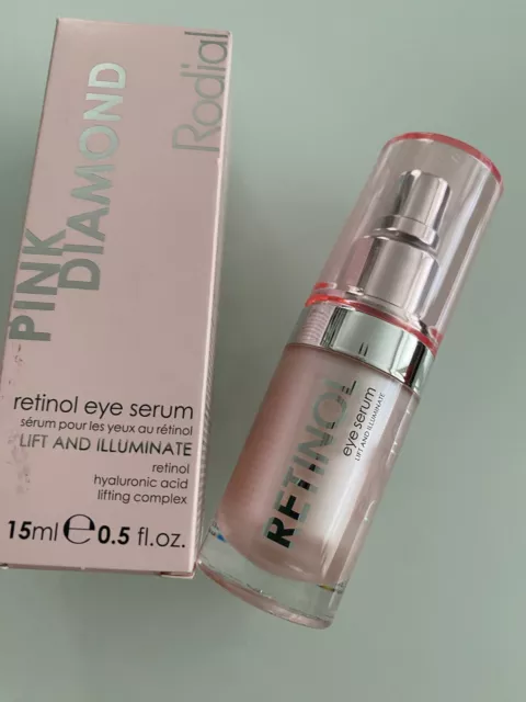 RODIAL | PINK DIAMOND RETINOL | HYALURONIC LIFT ILLUMINATE EYE SERUM 15ml