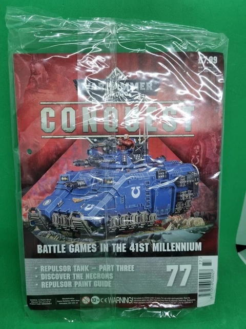 Set Di Blocchi Da Costruzione Space Marine Primaris Repulsor, 1040 Pezzi, MOC Con Istruzioni PDF, Nuovo