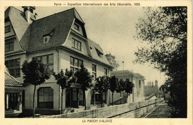 CPA PARIS EXPO 1925 La Maison d'Alsace (861788)