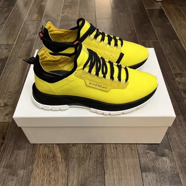 GIVENCHY MEN’S SPECTRE Runner Low In Yellow Size 40 $350.00 - PicClick