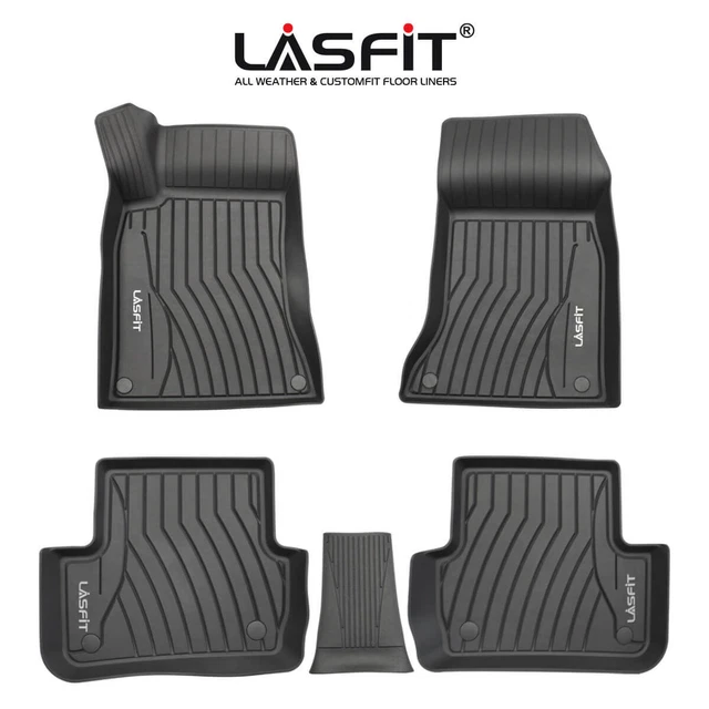 Tapis De Sol Sur Mesure Pour Mercedes Classe ML W164 (2005-2011) - Cuir Artificiel Imperméable Antidérapant - Protection Complète Du Plancher - 2