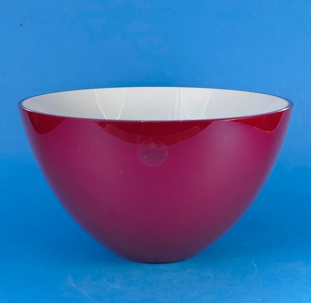 HOLMEGAARD Glass BOWL - SIGNED by Peter Svarrer - COCOON Design