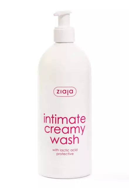 Ziaja Intimate Creamy Wash With Lactic Acid – Dispenser 500Ml OFFICIAL UK